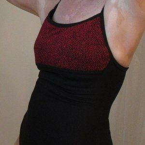 Concepts Black n Bright Brown GIRLS 1 Piece Swimsuit, size 10